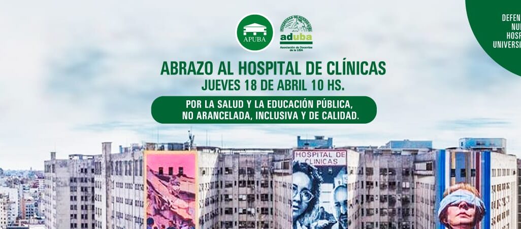 ABRAZO AL HOSPITAL DE CLÍNICAS.